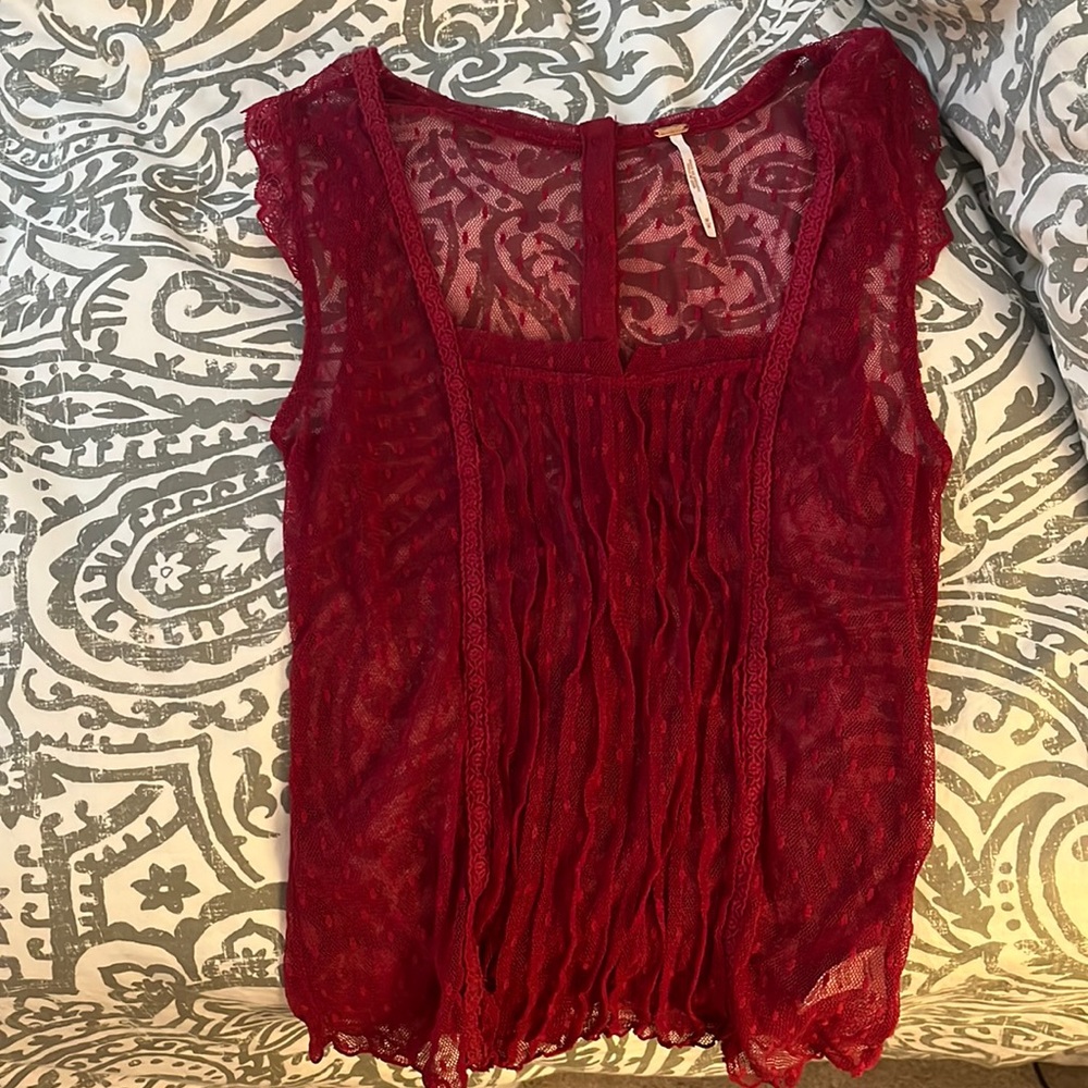 Free people see through top
